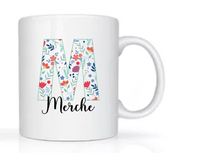 Taza con Inicial Personalizada